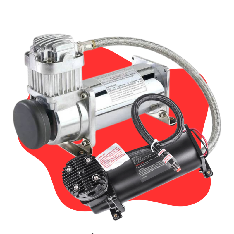YokoFlex® MAXPOWER 200 PSI High-Performance Air Suspension Compressor